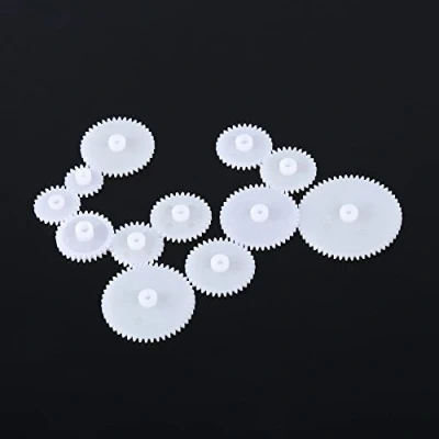 Image of 12pcs Plastic Motor Gear Set Gears Kits Robot Car Toy for DIY