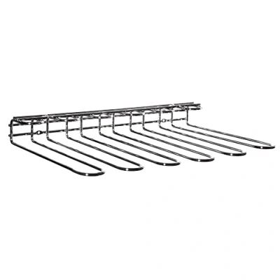 Image of Vinology Wall Mounted Glass Rack Holds any type of glassware wine or beer glasses and flutes