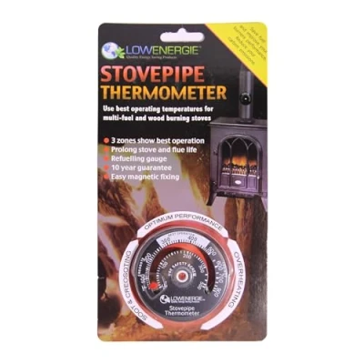 Image of Lowenergie Stove Flue Pipe Thermometer Temperature Gauge Log Burner… (1)