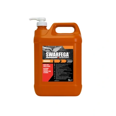 Image of Swarfega Orange Hand Cleaner Pump Bottle 5L