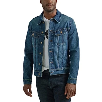 Image of Lee Men&#039;s Extreme Motion Rider Jacket, Hanslee (Dark Blue), S