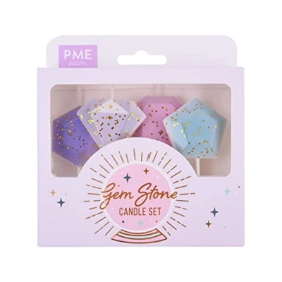 Image of PME Gem Party Pick Candles, Pack of 4