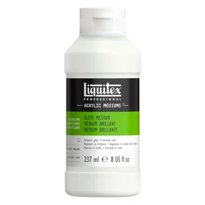 Image of Liquitex Professional Acrylic Medium for Paint, Gloss, 237 ml