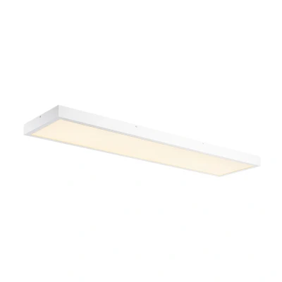 Image of SLV Panel LED Spotlight, floodlight, Ceiling, Surface Mounted, Indoor Lighting / 3000K 45W 3100lm White dimmable 90 Degrees, Aluminium, 45 W