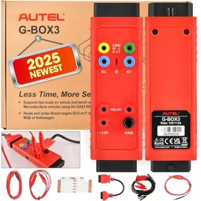 Image of Autel GBOX3 Key Fob Programming Adapter Tool, GBOX 3 Working with MaxiIM IM508S, IM608 PRO, IM608S II, PRO IM100, IM600 and OTOFIX IMMO Tools, Upgraded of GBOX2/