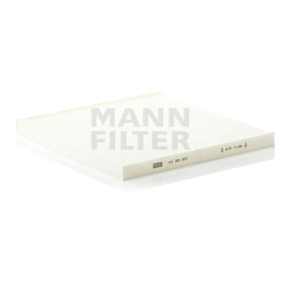 Image of 27277JA00A, 27277JA00C, 27277JN20A Pollen Filter MANN CU 29 001 Particulate 281mm 269mm 20mm NISSAN: Murano II, I