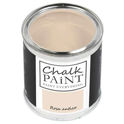 Image of Chalk Paint Everything® Rosa Antico (Antique Pink) 250 ml Water Based for Shabby Chic Furniture, Décor, and Upcycling Projects Non Toxic, Easy to Apply