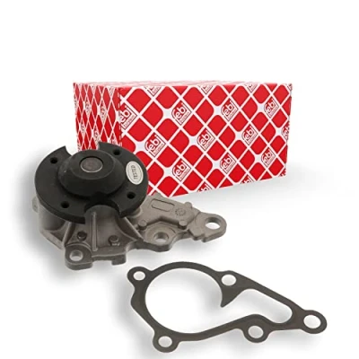 Image of 1610080008 Water pump FEBI BILSTEIN 47808 Cast Aluminium with seal Metal