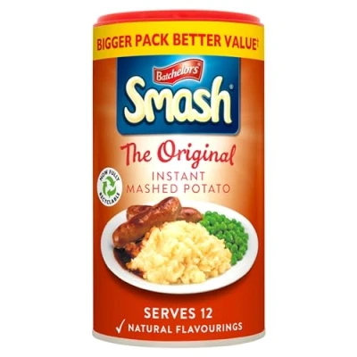 Image of Batchelors Original Instant Mashed Potato Made From Real Potato, 360 g Tub (Pack of 1)