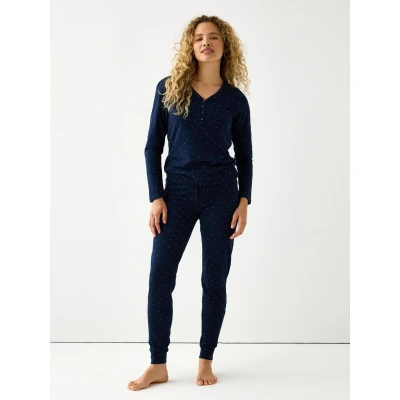Image of Lindex Pyjama bottoms, Women&#039;s, Size: 8, Navy