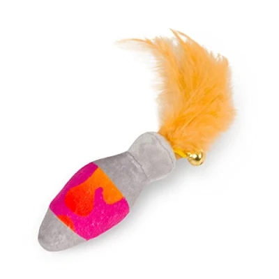 Image of Petface Retro Lava Lamp Plush Cat Toy