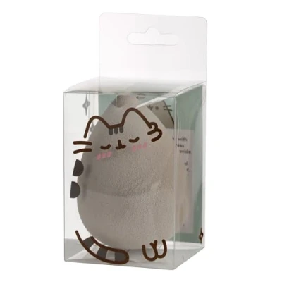 Image of Puckator Pusheen the Cat Makeup Sponge Beauty Blenders Mini Face Powder Puff Puffs Make Up Sponges Blender Blending Crop Products Accessories For Women Teenage Girls