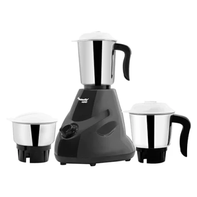 Image of Butterfly Hero 500 Watt Mixer Grinder with 3 Jars (Indian Plug)