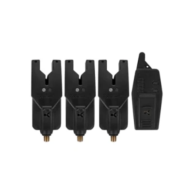 Image of Korum KRI 3 Rod Bite alarm Set 3+1 (Incl. Swingers)