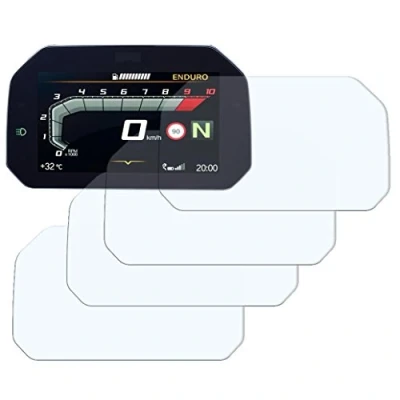 Image of Speedo Angels Dashboard Screen Protector for R1250 GS (2018+) 2 x Ultra Clear &amp; Anti Glare