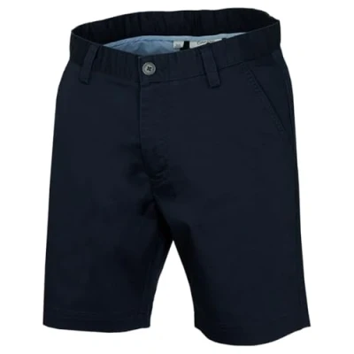 Image of Calvin Klein Mens Campus Chino Lightweight Shorts Navy 34