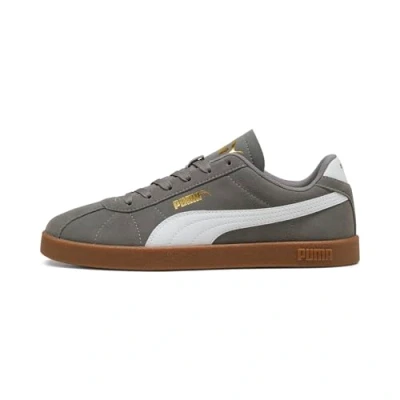 Image of PUMA Unisex Club II Sneaker, CAST Iron White, 12 UK