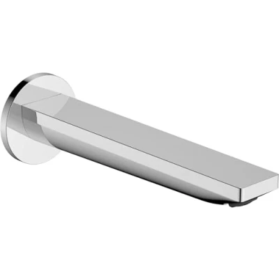 Image of Hansgrohe Rebris E Bath Spout, Chrome, 72431000