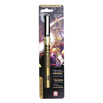 Image of SAKURA Pen Touch Calligrapher Gold Fine
