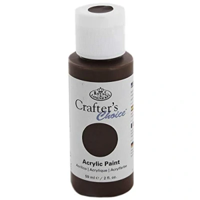 Image of Royal &amp; Langnickel 1430212540 Raw Umber Acrylic Paint 59ml