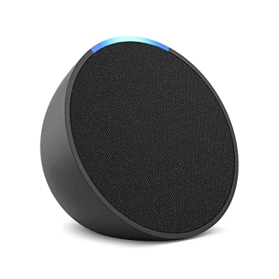 Image of Echo Pop Full sound compact Wi Fi and Bluetooth smart speaker with Alexa Charcoal
