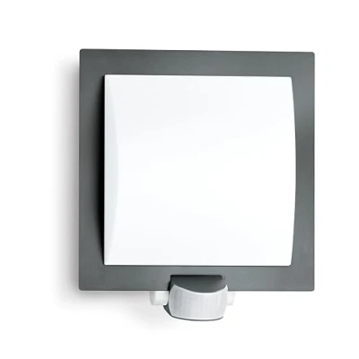 Image of Steinel Outdoor Wall Light L 20 Anthracite Motion Sensor Light, 180 Detector, 10 m Range, Impact Resistant, E27, max. 60 W