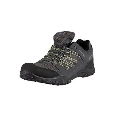Image of Regatta Mens Edgepoint III Outdoor Walking Trainers, Waterproof &amp; Breathable with Hardwearing Threads Foam Insock Perfect for Hiking Mountaineering Grey