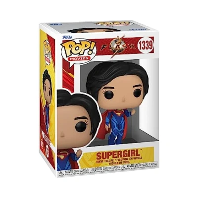 Image of Funko POP! Movies: DC the Flash Supergirl Comics Collectable Vinyl Figure Gift Idea Official Merchandise Toys for Kids &amp; Adults Comic Books Fans Model Collectors
