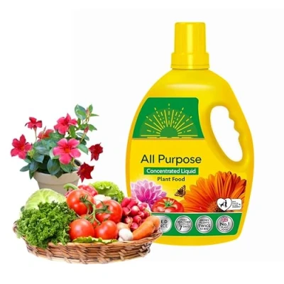 Image of Miracle Grow Plant Food Fertiliser All Purpose 2.5L Feed Concentrated Liquid with Topline Card. Child &amp; Pet Friendly Garden Fertilizer for Outdoor Indoor House Plants, Vegetables