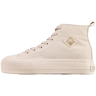 Image of Kappa Unisex Viska Oc Women Sneaker, Gray, 6.5 UK