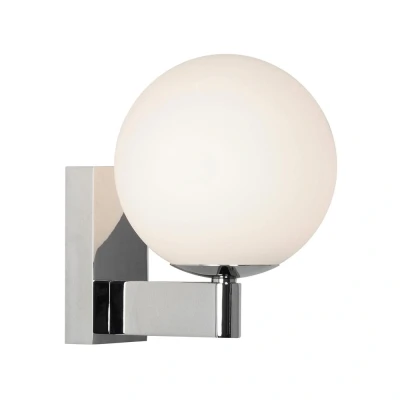 Image of Sagara Bathroom Wall Light Polished Chrome IP44, G9