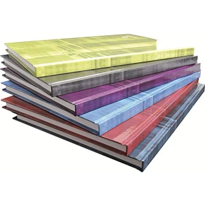Image of Clairefontaine Ref 9042C Hard Cover Notebooks (96 Sheets) A4 Size, Squared Ruling, 90gsm Brushed Vellum Paper, Laminated Card Random Colour