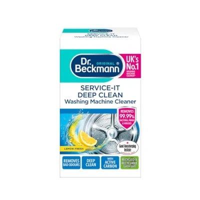 Image of Dr. Beckmann Service it Deep Clean Washing Machine Cleaner Removes 99,99 % of bacteria and fungi viruses eliminates bad odours 250 g