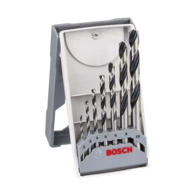 Image of Bosch Professional 7pcs. HSS Twist Drill Bit PointTeQ (for Metal, Ø 2 10 mm, Accessory Drill)