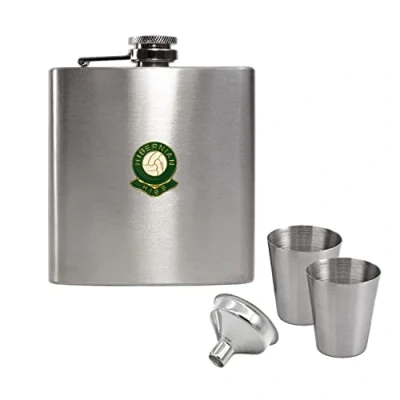 Image of Hibernian Hip Flask Gift Set