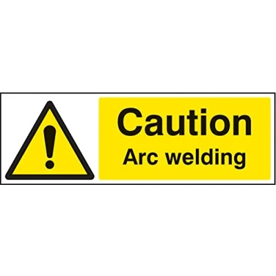 Image of Warning Signs Caution arc welding Self Adhesive Vinyl