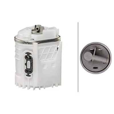 Image of 6N0919051K Fuel Feed unit HELLA 8TF 358 106 271 without gasket/seal, tank sender Electric VOLKSWAGEN: Golf 4 Cabrio