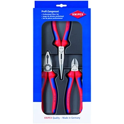 Image of KNIPEX Tools 3 Piece Multi Component Combination, Long Nose, Diagonal Set (2011)