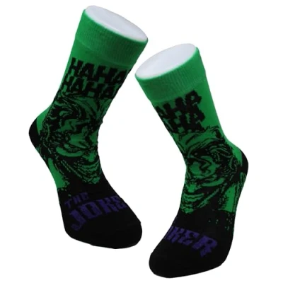 Image of Budget Gifts Joker Mens Calf Socks Size 6 11