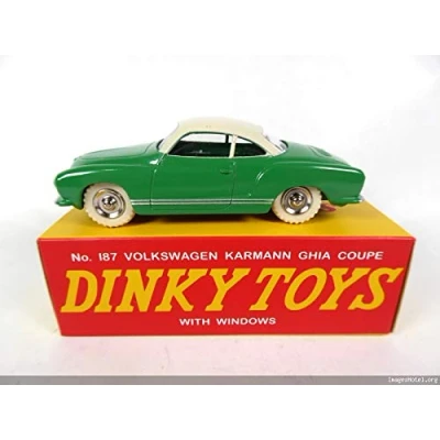 Image of OPO 10 DINKY TOYS ByAgostini KARMANN GHIA VOLKSWAGEN 187