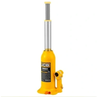 Image of JCB 10 Tonne Automotive Hydraulic Bottle Jack, 450mm Maximum Lift Equipped with an adjustable height screw Steel plate design 3 year Warranty