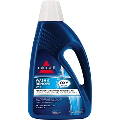 Image of BISSELL Wash &amp; Remove OXY Formula For Use With All Leading Upright Carpet Cleaners Action 1265E,2X Large