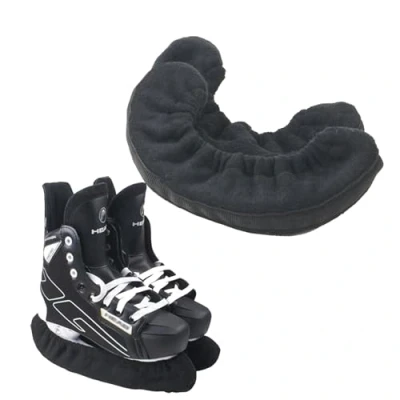 Image of 1 Pair Ice Skate Soakers,Ice Blade Covers,Ice Guards,Skate Guards for Skates,Figure and Hockey Skates, Soakers Blades Protector Skates Figure Skating
