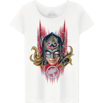 Image of Marvel Women&#039;s Wotlatmts010 T Shirt, White, S
