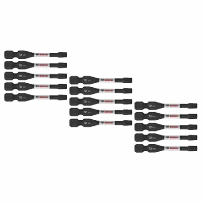 Image of BOSCH ITDT25215 15 Pack 2 in. Driven Torx #25 Impact Tough Screwdriving Power Bits