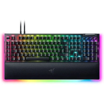 Image of Razer BlackWidow V3 Mini HyperSpeed (Yellow Switch) Wireless 65% Mechanical Gaming Keyboard (Silent Switches, Bluetooth, USB C, Stealth Pudding Keycaps) US Layout Black