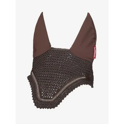 Image of LeMieux Crystal Fly Hood Brown Medium
