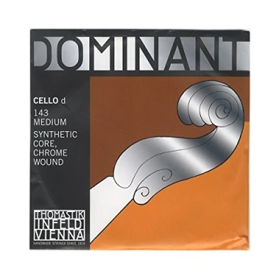 Image of Dominant Strings 143 4/4 Chrome Wound Cello D String
