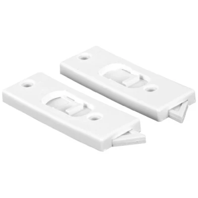 Image of PRIME LINE F 2599 Window Tilt Latch, Vinyl, White, 1 Count (Pack of 1)