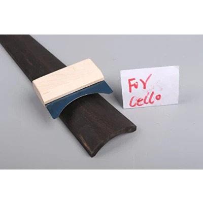 Image of Yinfente 3/4 4/4 Cello fingerboard Scraper Cut Making Luthier Tools Solid wood Steel Blade (cello scraper)